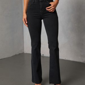 Gianah High Rise Super Stretch Flare Jeans