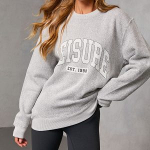 Leisure Mode Graphic Sweatshirt