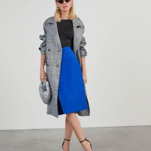 Norrie Slit Midi Skirt