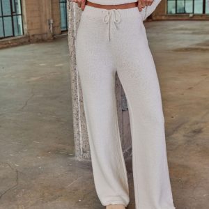 Chill Season Knit Drawstring Pants