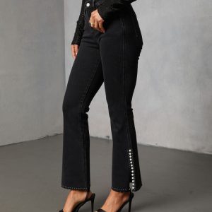 Delmer Bootcut Super Stretch Embellished Jeans