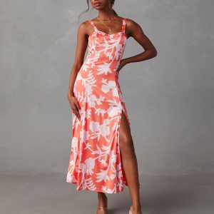 Pure Poetry Floral Midi Dress