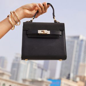 Tracey Structured Top Handle Bag