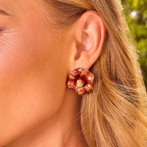 Marris Flower Stud Earrings