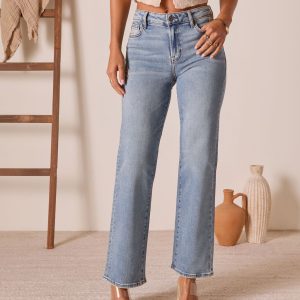 Adeina Super Stretch Straight Jeans