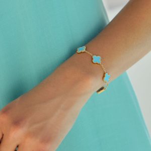 Miranna Clover Charm Bracelet