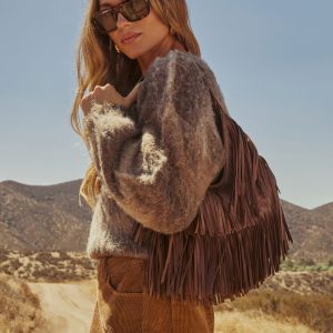 Amber Season Fringe Shoulder Bag