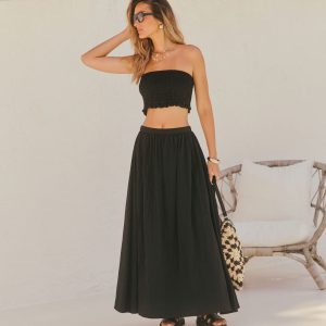 Sunveil Ripstop Maxi Skirt