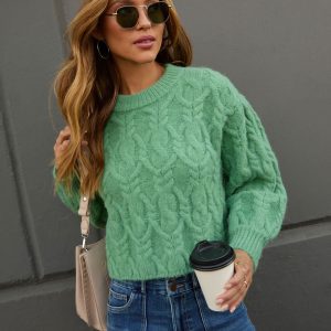 Siarah Cable Knit Sweater