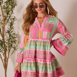 Seablush Shift Mini Dress