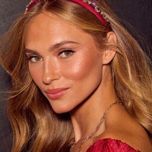 Finishing Touch Embellished Skinny Headband