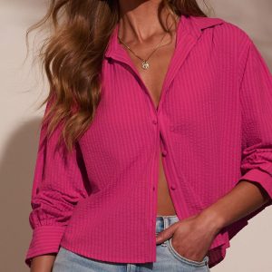 Christell Button Down Top