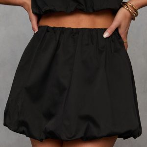 Sweet On You Bubble Hem Mini Skirt