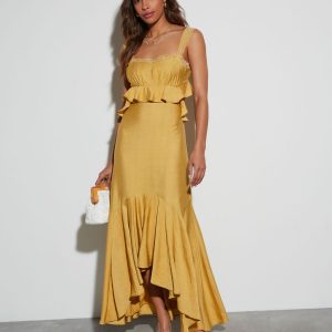 Luminous Sun Maxi Dress