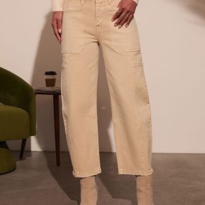 Remma High Rise Barrel Jeans