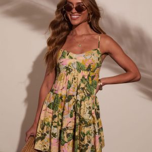 Wildflower Way Fit and Flare Mini Dress