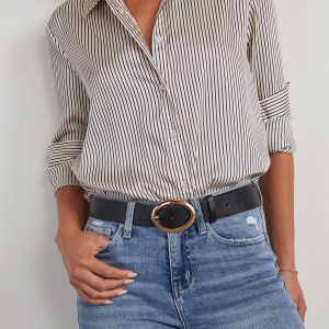 Beauden Oval Buckle Belt