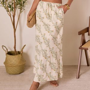 Sweet Surrender Floral Maxi Skirt