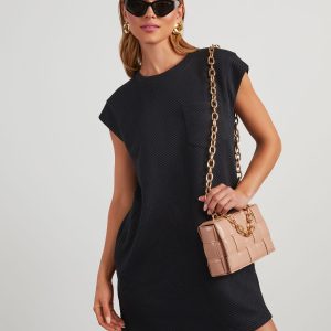 Colby Sleeveless Mini Shirt Dress