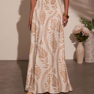 Coastal Views Tropical Maxi Skirt