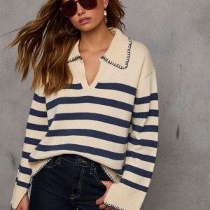 Own It Striped Sweater