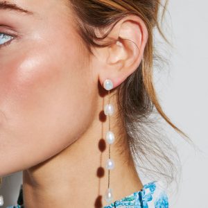 Quinn Pearl Drop Earrings