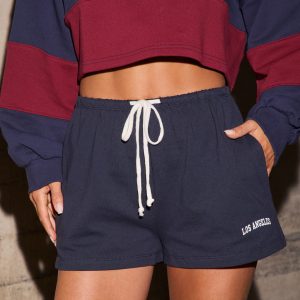 Preppy Cool LA Drawstring Shorts