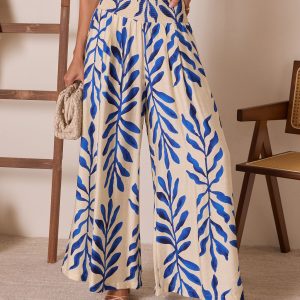 Reynah Tropical Wide Leg Pant