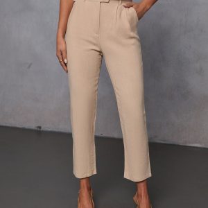 Barbara High Rise Trouser Pants