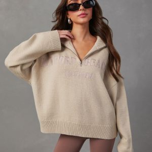 Newport Beach California Half Zip Pullover