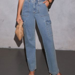 Mayde Wide Leg Cargo Jeans