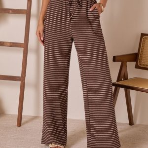 Josefina Striped Drawstring Pants