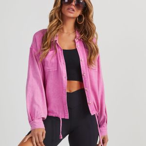 Ashmead Button Down Top