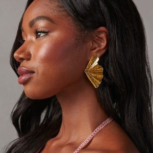 Opulence Leaf Earrings