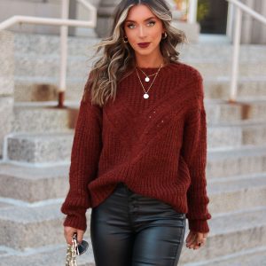 Chiara Knit Pullover Sweater