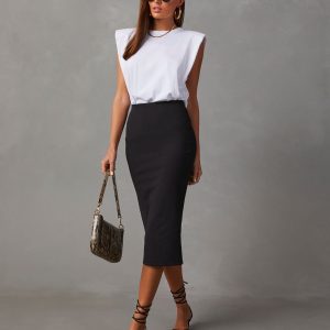 Excuse Me Miss Pencil Skirt