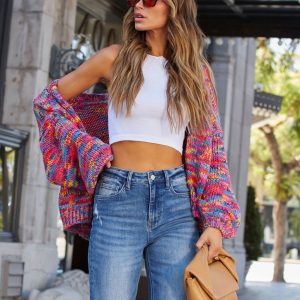 A Different World Multicolor Cardigan