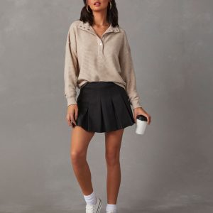 Kinsleigh Collared Pullover Sweater